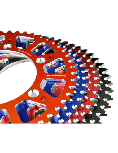 SCAR Aluminium Ultra-Light Self-Cleaning Rear Sprocket SRS530 - 520