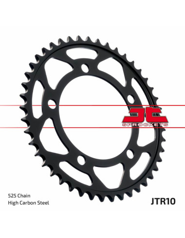 JT SPROCKETS Steel Standard Rear Sprocket 10 - 525