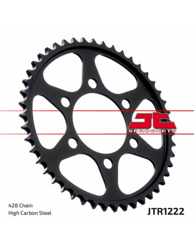 Couronne JT SPROCKETS acier standard 1222 - 428