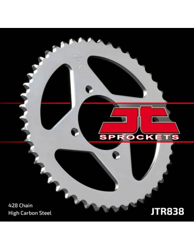 JT SPROCKETS Steel Standard Rear Sprocket 838 - 428