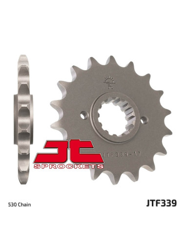 JT SPROCKETS Steel Standard Front Sprocket 339 - 530