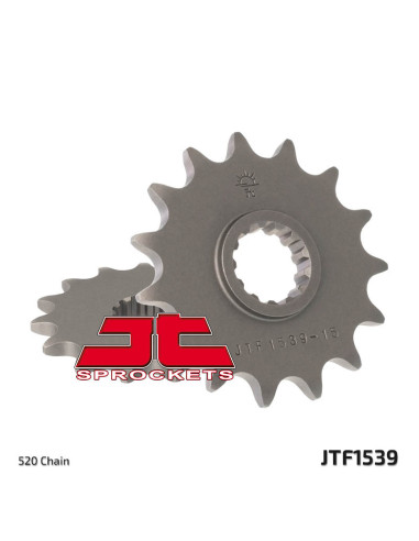 JT SPROCKETS Steel Standard Front Sprocket 1539 - 520