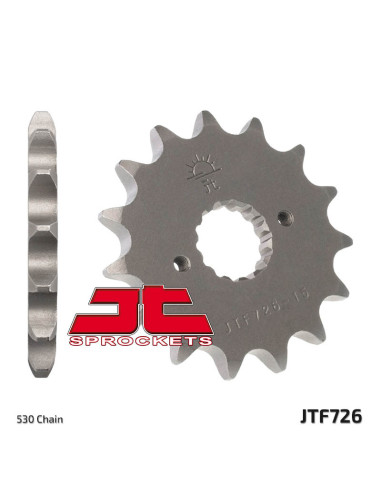 JT SPROCKETS Steel Standard Front Sprocket 726 - 520