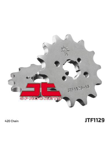 JT SPROCKETS Steel Standard Front Sprocket 1129 - 420