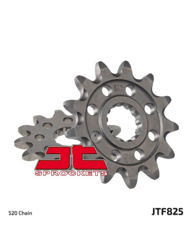 JT SPROCKETS Steel Self-Cleaning Front Sprocket 825 - 520