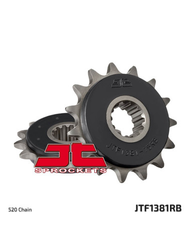 JT SPROCKETS Steel Noise-Free Front Sprocket 1381 - 520