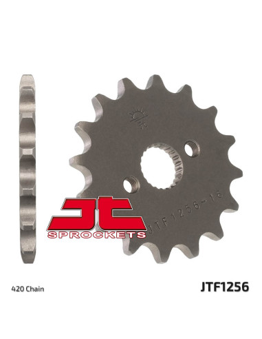 JT SPROCKETS Steel Standard Front Sprocket 1256 - 420