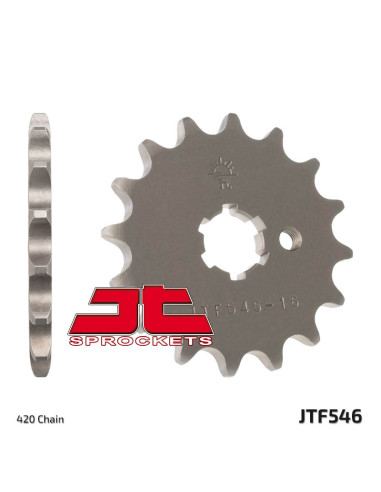 JT SPROCKETS Steel Standard Front Sprocket 546 - 420