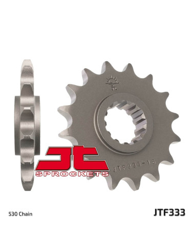JT SPROCKETS Steel Standard Front Sprocket 333 - 530
