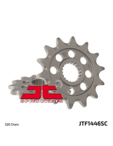 JT SPROCKETS Steel Self-Cleaning Front Sprocket 1446 - 520