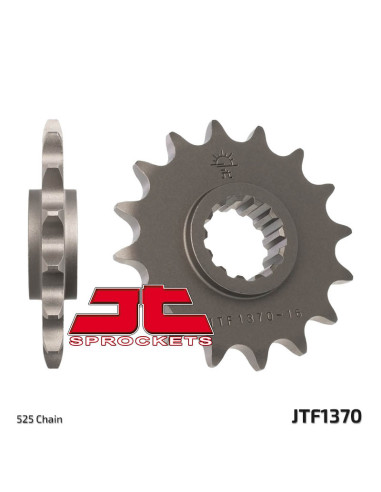 Pignon JT SPROCKETS acier standard 1370 - 525