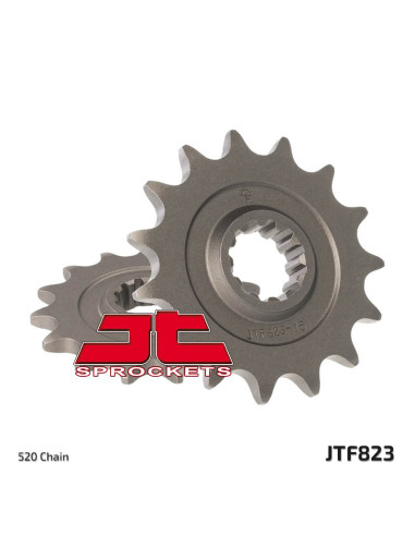JT SPROCKETS Steel Standard Front Sprocket 823 - 520