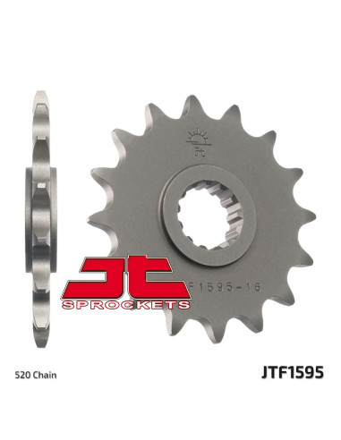 JT SPROCKETS Steel Standard Front Sprocket 1595 - 520