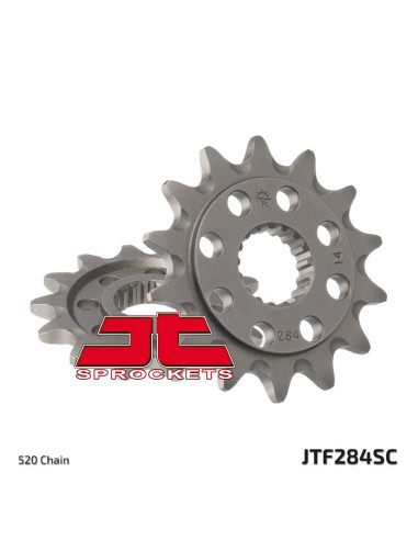 JT SPROCKETS Steel Self-Cleaning Front Sprocket 284 - 520