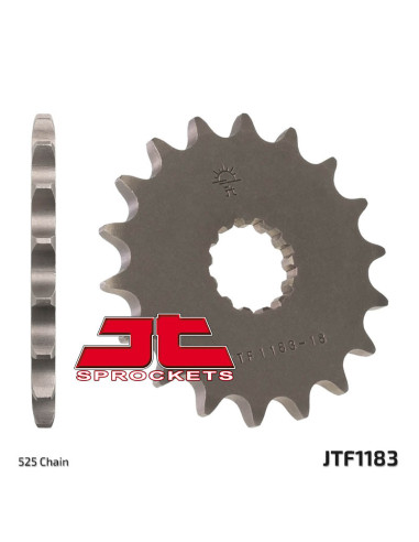 JT SPROCKETS Steel Standard Front Sprocket 1183 - 525