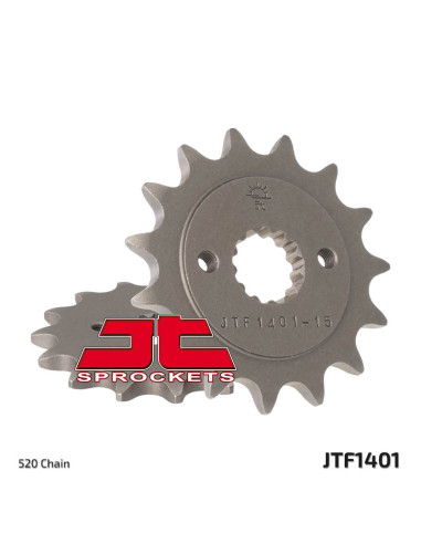 JT SPROCKETS Steel Standard Front Sprocket 1401 - 520
