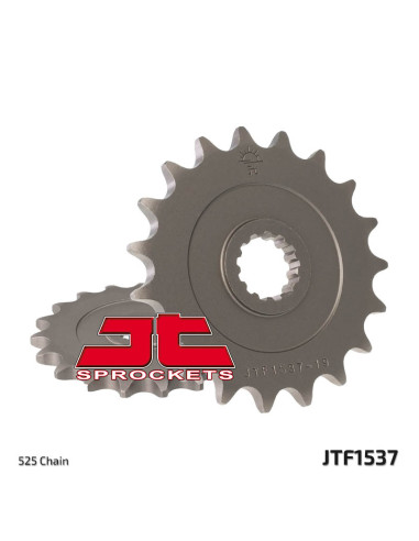 JT SPROCKETS Steel Standard Front Sprocket 1537 - 525