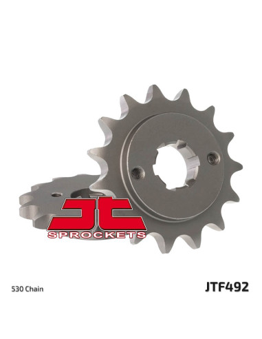 JT SPROCKETS Steel Standard Front Sprocket 492 - 520