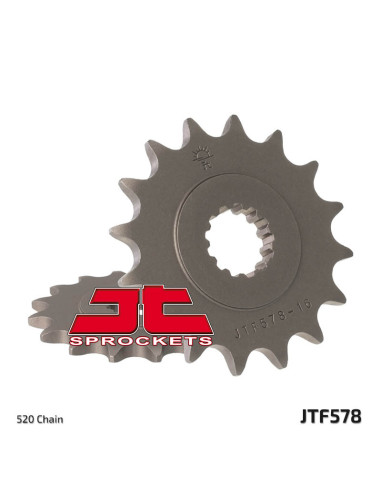 JT SPROCKETS Steel Standard Front Sprocket 578 - 520
