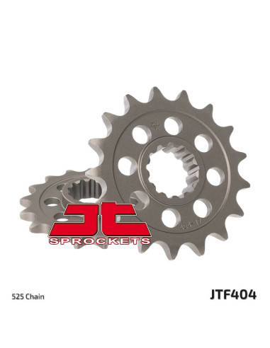 JT SPROCKETS Steel Standard Front Sprocket 404 - 525