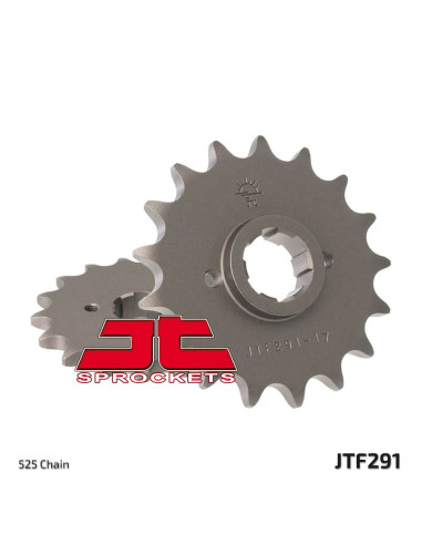 JT SPROCKETS Steel Standard Front Sprocket 291 - 525