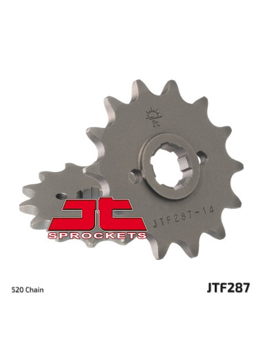 JT SPROCKETS Steel Standard Front Sprocket 287 - 520