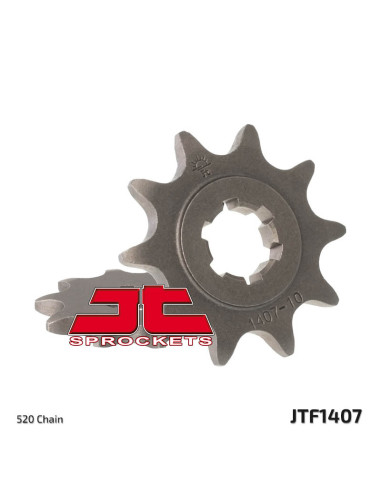 JT SPROCKETS Steel Standard Front Sprocket 1407 - 520