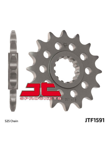 Pignon JT SPROCKETS acier standard 1591 - 525