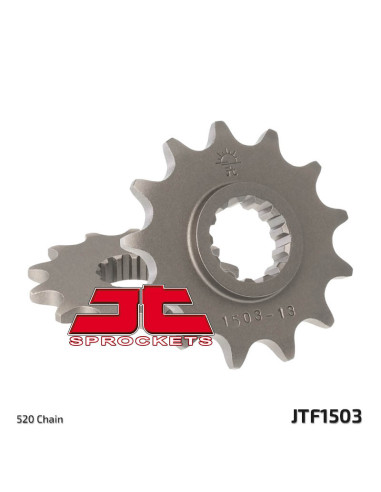 JT SPROCKETS Steel Standard Front Sprocket 1503 - 525