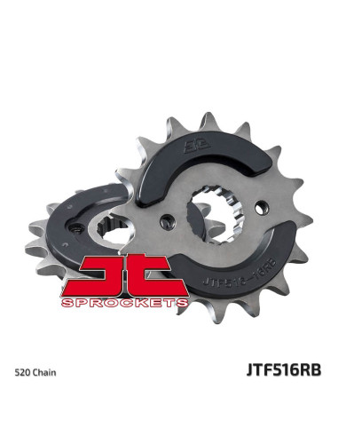 JT SPROCKETS Steel Noise-Free Front Sprocket 516 - 520
