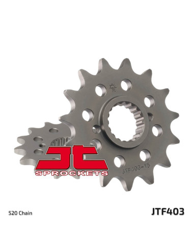 JT SPROCKETS Steel Standard Front Sprocket 403 - 520