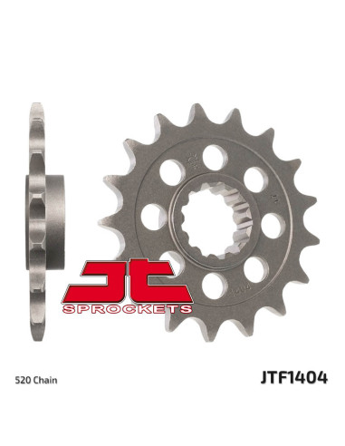 Pignon JT SPROCKETS acier standard 1404 - 520