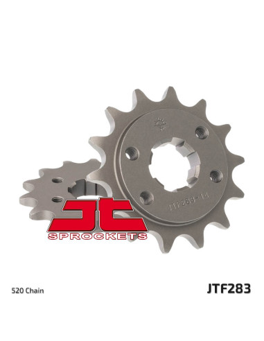 JT SPROCKETS Steel Standard Front Sprocket 283 - 520
