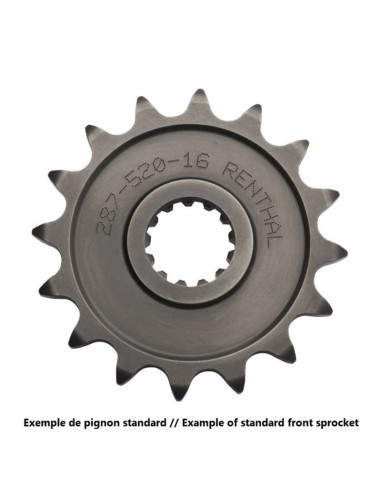 RENTHAL Steel Standard Front Sprocket 307A - 520