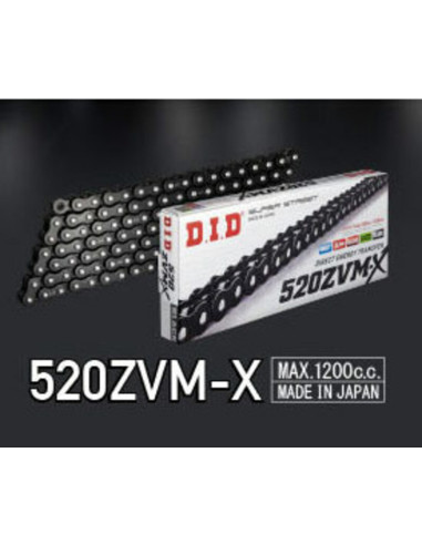 D.I.D 520ZVM-X X-Ring Drive Chain 520