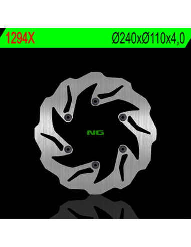 NG BRAKES Petal Fix Brake Disc - 1294X