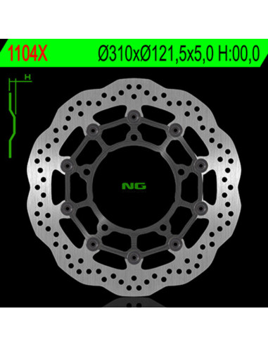 NG BRAKES Petal FloatiNG BRAKES - 1104X