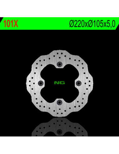 NG BRAKES Petal Fix Brake Disc - 101X