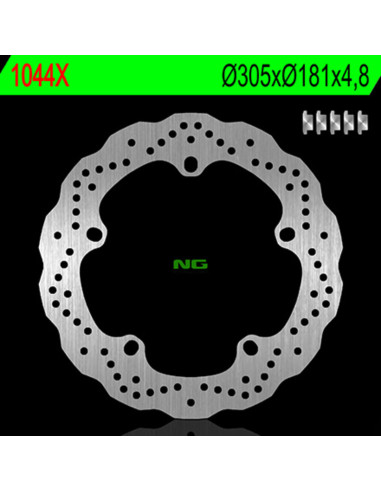 NG BRAKES Petal Fix Brake Disc - 1044X