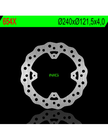 NG BRAKES Petal Fix Brake Disc - 654X