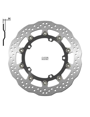 Disque de frein NG BRAKES Pétale Flottant - 1708XG