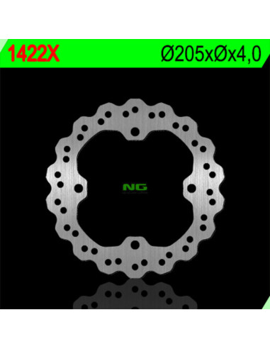NG BRAKES Petal Fix Brake Disc - 1422X