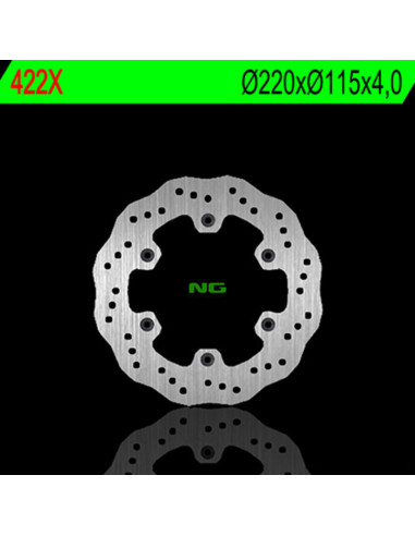 NG BRAKES Petal Fix Brake Disc - 422X