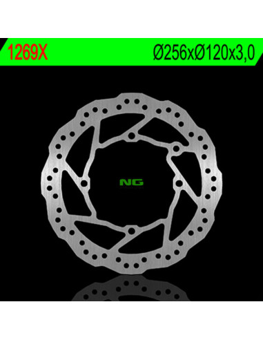 NG BRAKES Petal Fix Brake Disc - 1269X