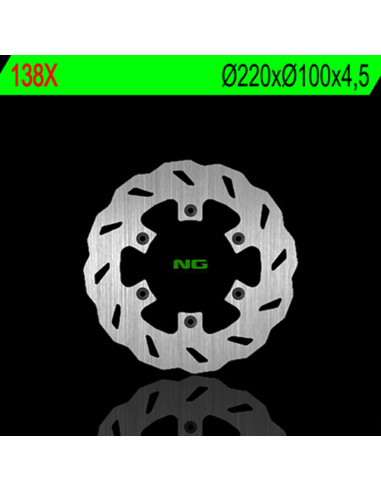 NG BRAKES Petal Fix Brake Disc - 138X