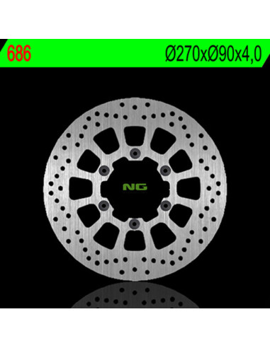 NG BRAKES Fix Brake Disc - 686