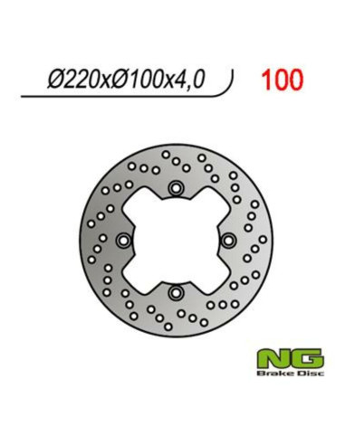 NG BRAKES Fix Brake Disc - 100