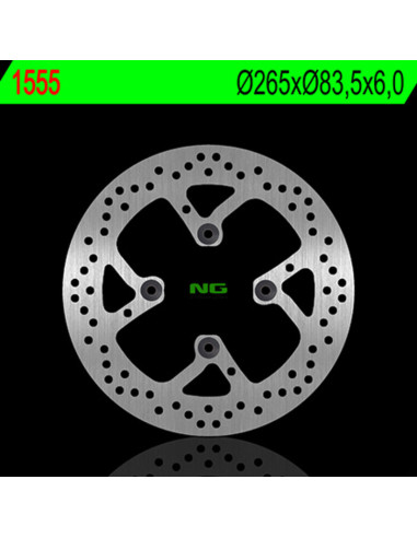 NG BRAKES Fix Brake Disc - 1555