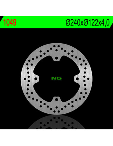 NG BRAKES Fix Brake Disc - 1049