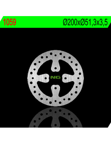 NG BRAKES Fix Brake Disc - 1059